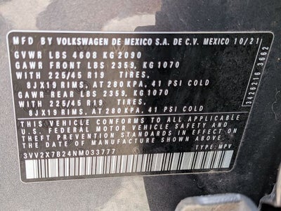 2022 Volkswagen Taos 1.5T SEL