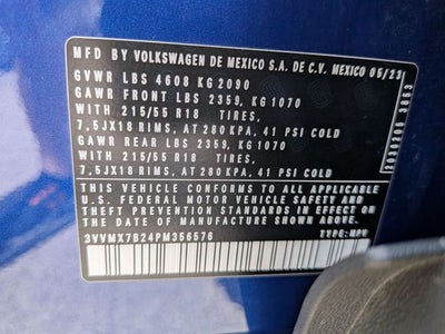 2023 Volkswagen Taos 1.5T S