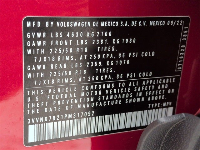 2023 Volkswagen Taos 1.5T SE