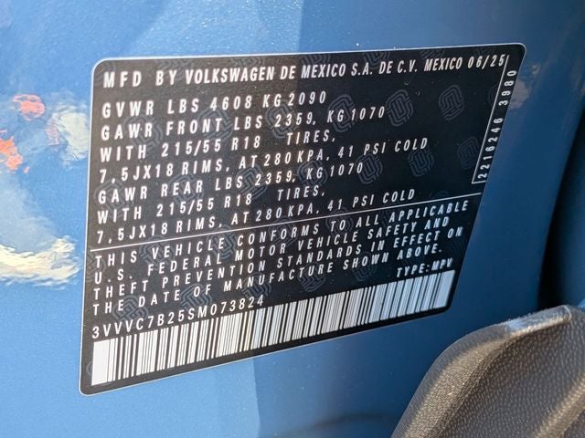 2025 Volkswagen Taos 1.5T SE