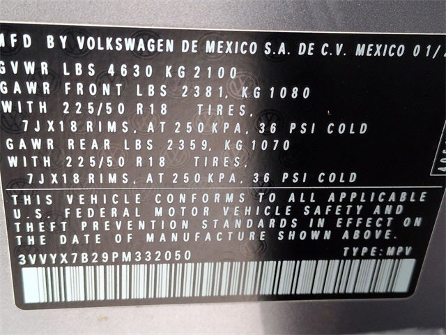 2023 Volkswagen Taos 1.5T SE