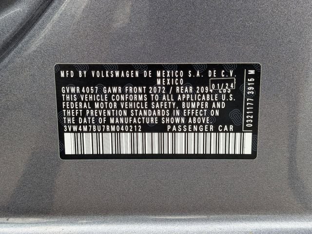2024 Volkswagen Jetta 1.5T S