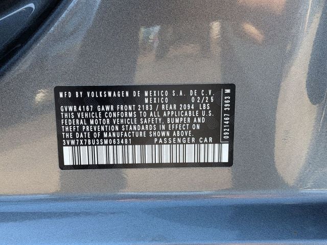 2025 Volkswagen Jetta 1.5T SE