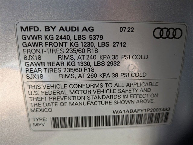 2023 Audi Q5 40 Premium quattro