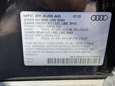 2023 Audi SQ5 Premium Plus quattro