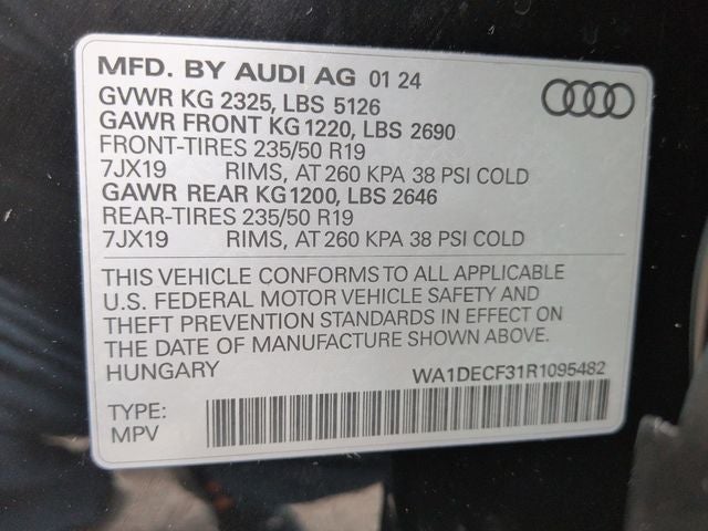 2024 Audi Q3 Premium S Line quattro