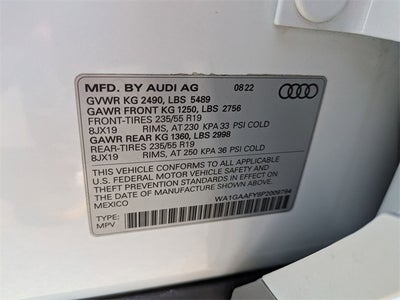 2023 Audi Q5 45 S line Premium quattro