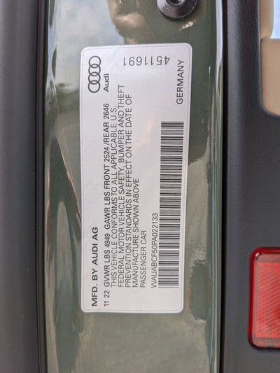 2023 Audi A5 Sportback Premium quattro