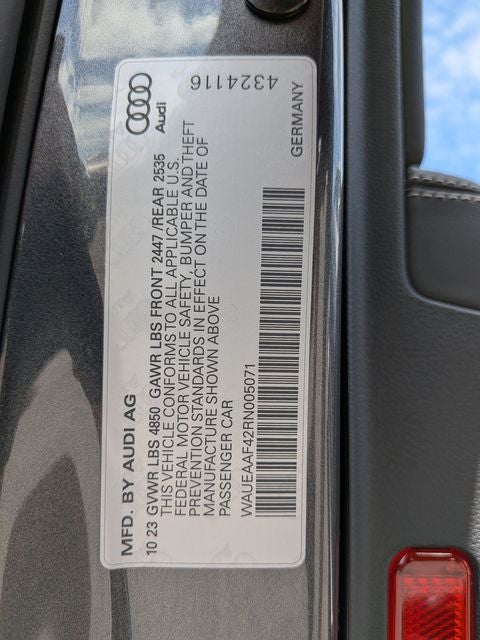 2024 Audi A4 45 S line Premium Plus quattro