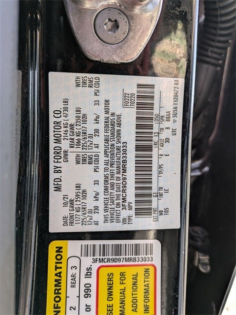 2021 Ford Bronco Sport Badlands