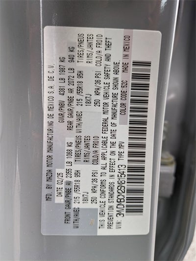 2025 Mazda Mazda CX-30 2.5 S Preferred Package