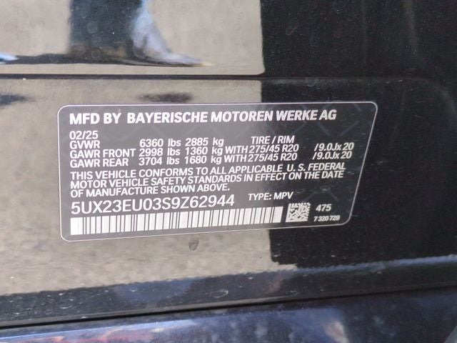 2025 BMW X5 xDrive40i
