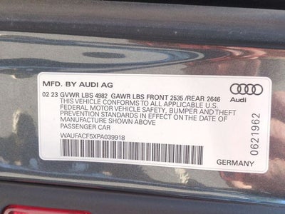 2023 Audi A5 Sportback 45 S line Premium Plus quattro