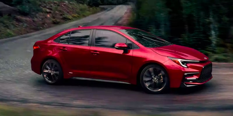 Exterior image of a 2024 Toyota Corolla