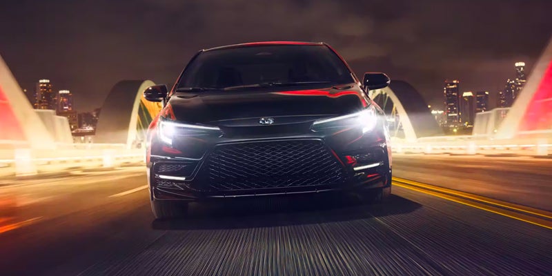 Exterior image of a 2024 Toyota Corolla