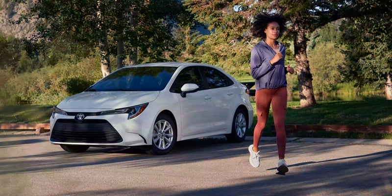 Exterior image of a 2024 Toyota Corolla