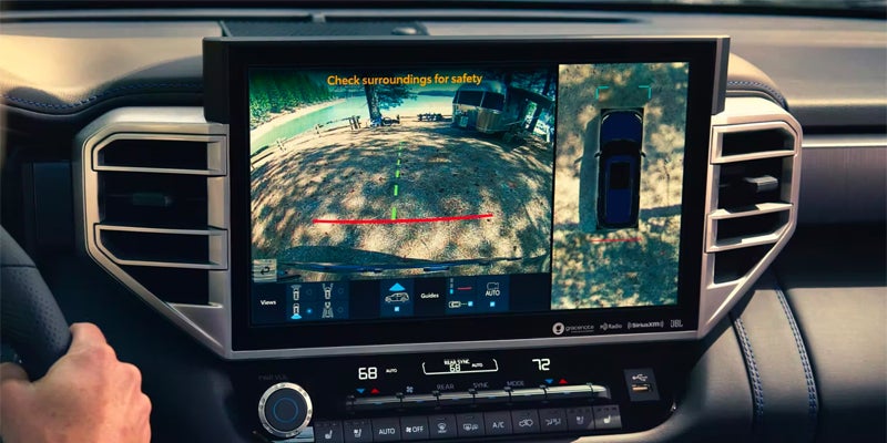 Interior image of Toyota Sequoia dashboard