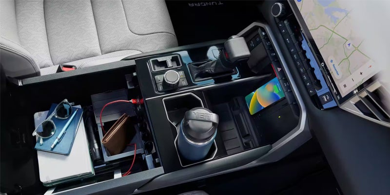 Interior image of a 2024 Toyota Tundra