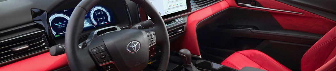 rear view of a 2025 Toyota Camry