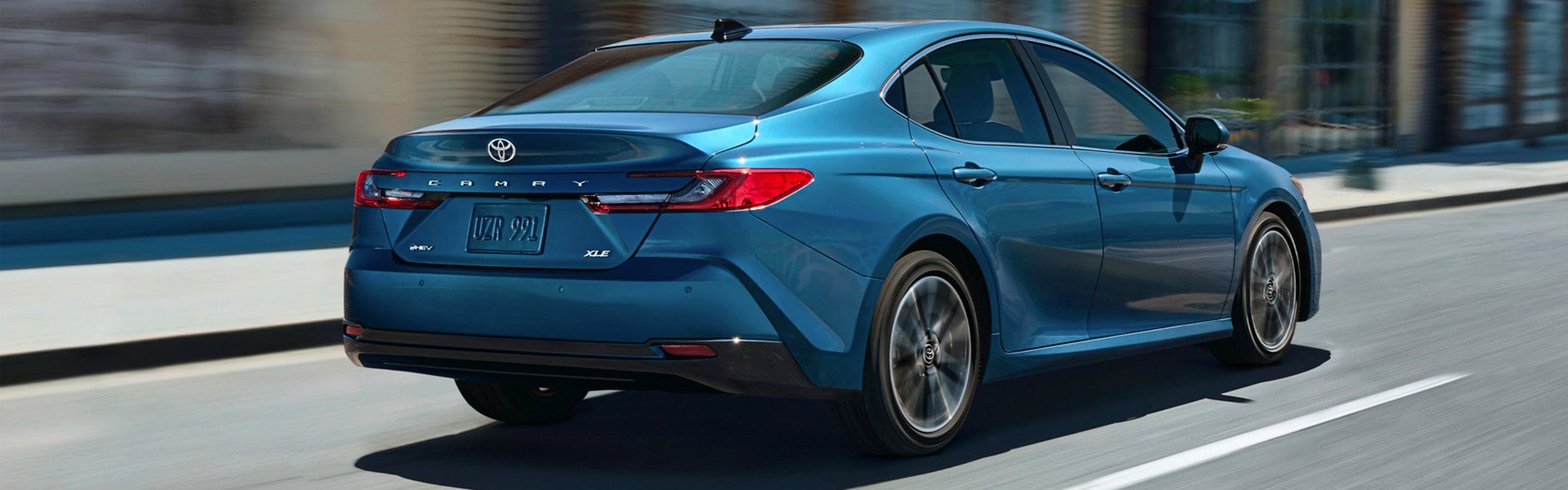 rear view of a 2025 Toyota Camry