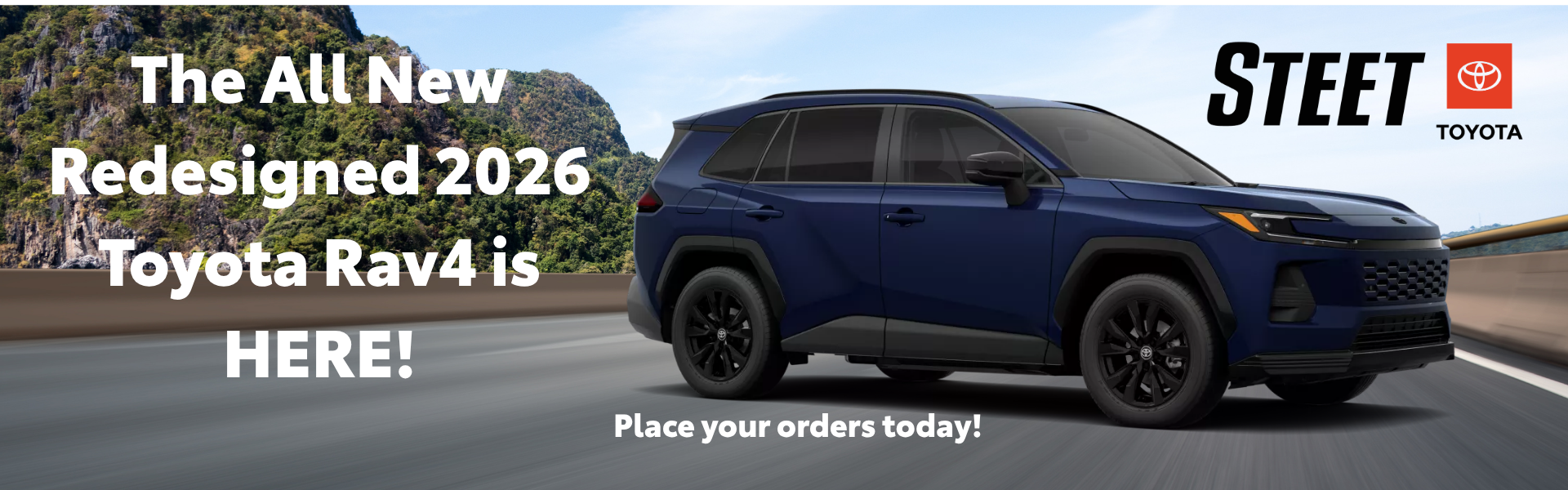 All new 2026 Rav4 in stock